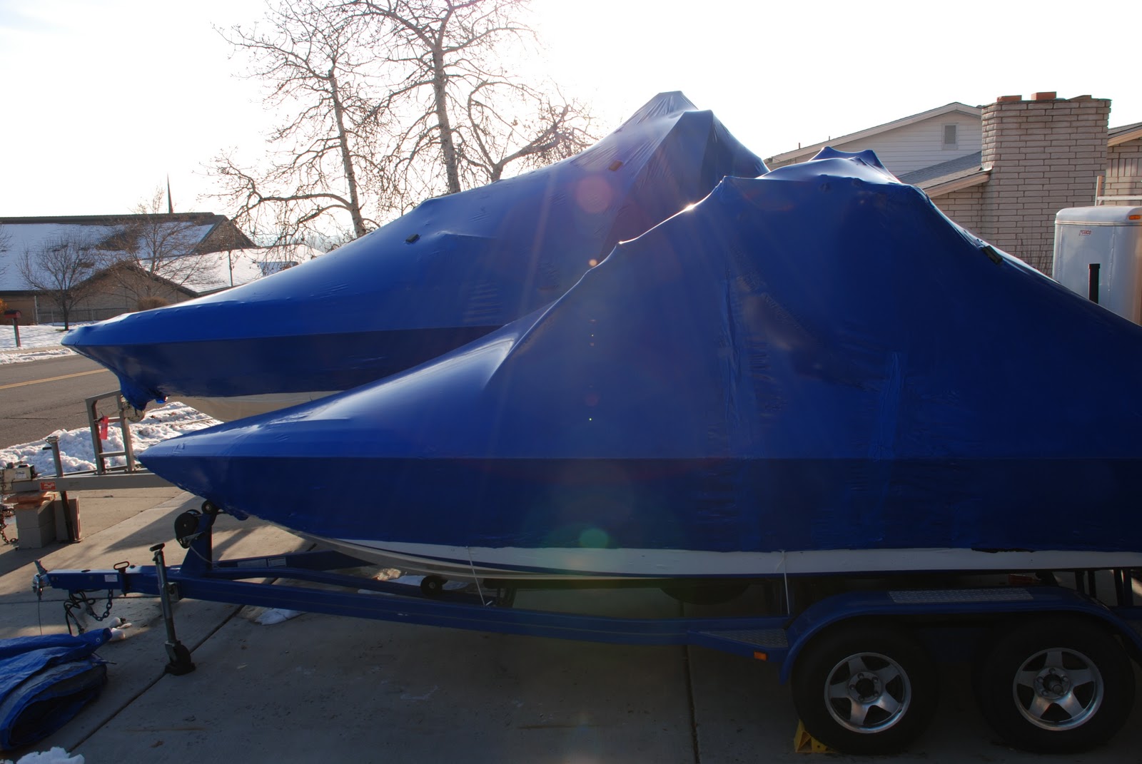 Tarps vs Shrink Wrap: Which one to Choose for a Boat Cover?